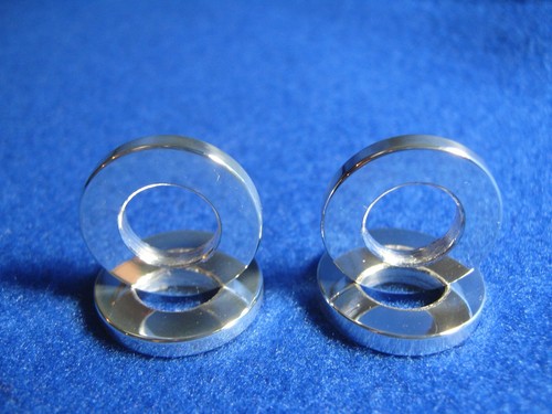 ATOM BIKES D'S WASHERS 3/8" X 3/4" POLISHED ALUMINUM ALLOY BMX RACING WASHERS - Picture 4 of 12