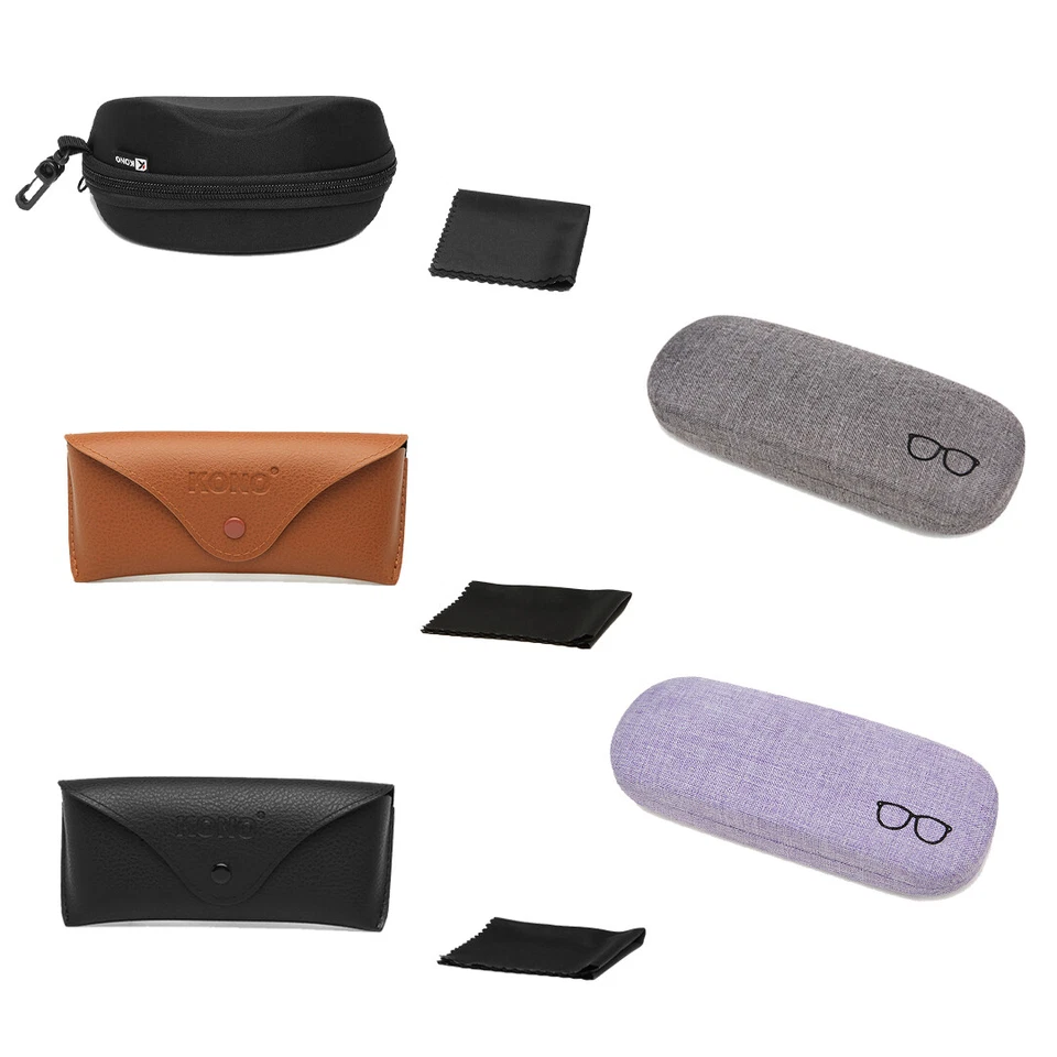 Soft/Hard Portable Reading Eye Glasses Protector Eyewear Case Sunglasses Box