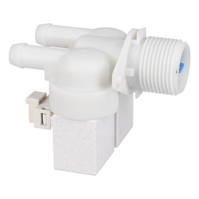 Bluparts 10109045 Magnetventil 2-fach 180° 12mmØ passend für beko 2466302002 in