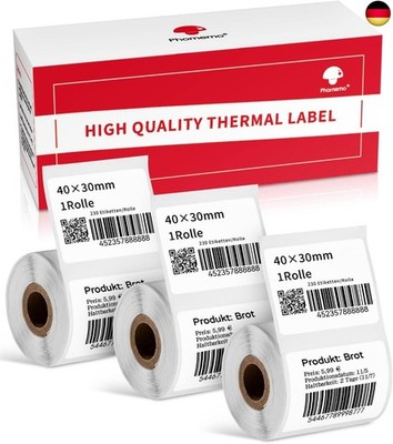 Phomemo M220 Thermoetikettenpapier für M220 M250 M221 M120 M150 M108 M110 M421 