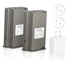 2 Pack 6000mAh Rechargeable Reveal Hunting Camera Battery for Reveal X Pro, X 