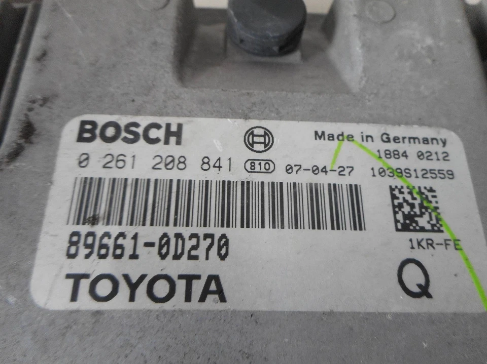 CENTRALINA INIEZIONE 896600D390 TOYOTA YARIS (11/05>02/12 - Immagine 3 di 3