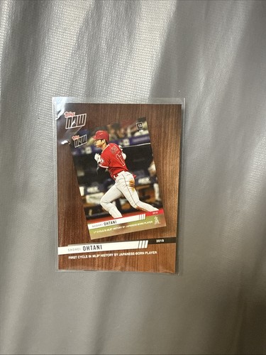 Shohei Ohtani-2020 Topps Now 2019 Review #TNR-5 Los Angeles Angels