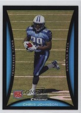 2008 Bowman Chrome Refractor Chris Johnson #BC76 1q28