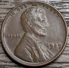 1929 Lincoln Wheat Cent - AU