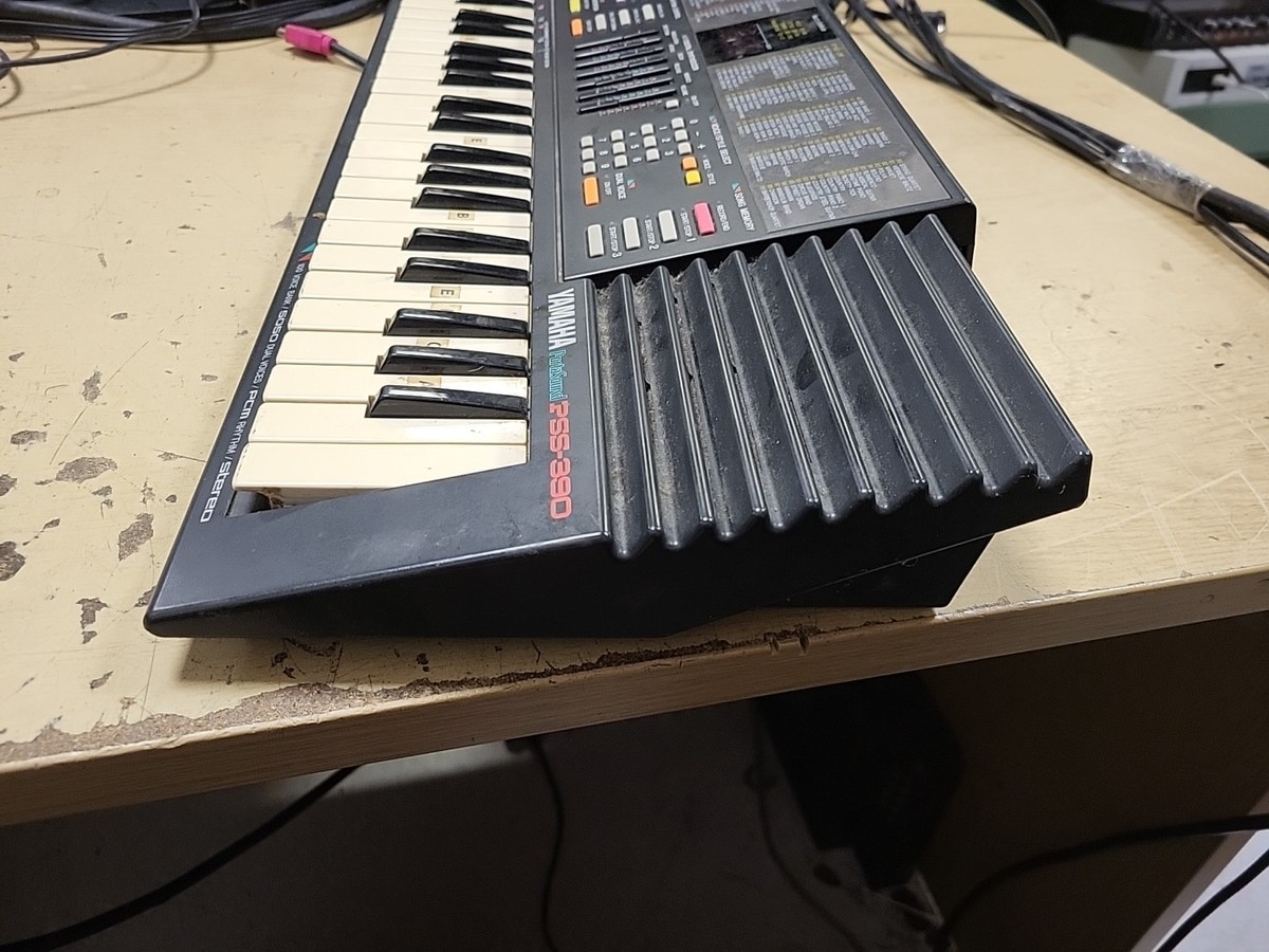 Yamaha PortaSound PSS-390 Electronic Keyboard | eBay UK