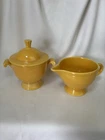 Vintage Fiesta *Yellow *Cream & Sugar* *Near Flawless*