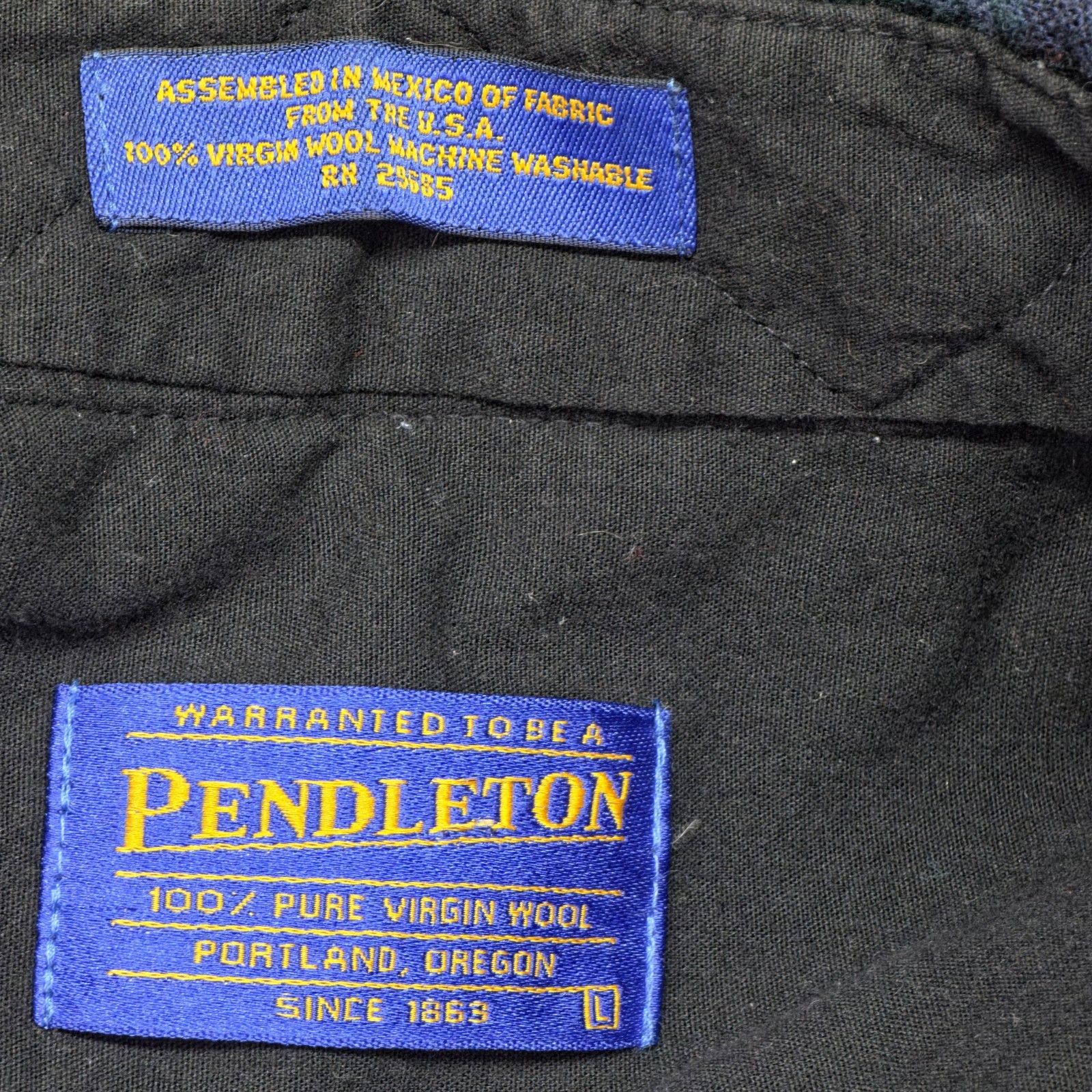 Pendleton Fireside Wool Shirt Large Button Down N… - image 7