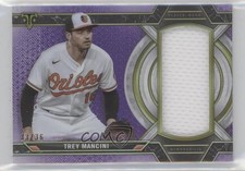 2021 Topps Triple Threads Single Jumbo Relics Amethyst 33/36 Trey Mancini 1o2