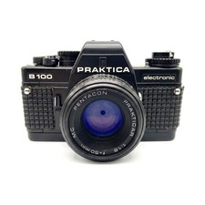 Praktica B100 electronic  Pentacon 50mm F/1.8 Kit Set Analogue SLR 35mm