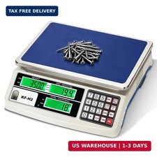 Industrial Counting Scale 66lb/30kg, 1g lb/kg/g Digital 30kg 1g, blue