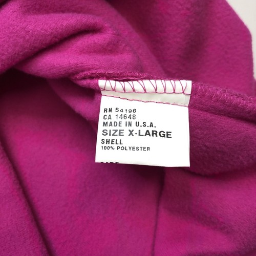 Bogner Women’s Fleece Jacket Pink Sz XL Embroidered Moose Outdoor USA - Picture 2 of 9