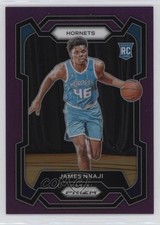 2023-24 Panini Prizm Purple Prizm 12/99 James Nnaji #159 8d9