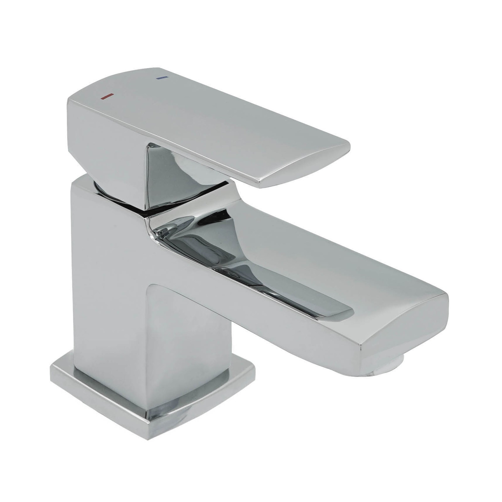 Clever Manta Mini Mono Basin Mixer Tap Chrome - Compact Design