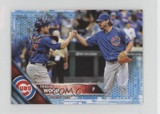 2016 Topps Mini Online Exclusive Blue 6/10 Travis Wood #507 1c7