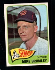 1965 Topps #523 Mike Brumley NMMT SP Senators *XA120950