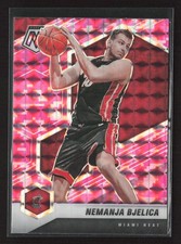 Nemanja Bjelica 2020-21 Panini Mosaic #3 Mosaic Camo Pink Miami Heat