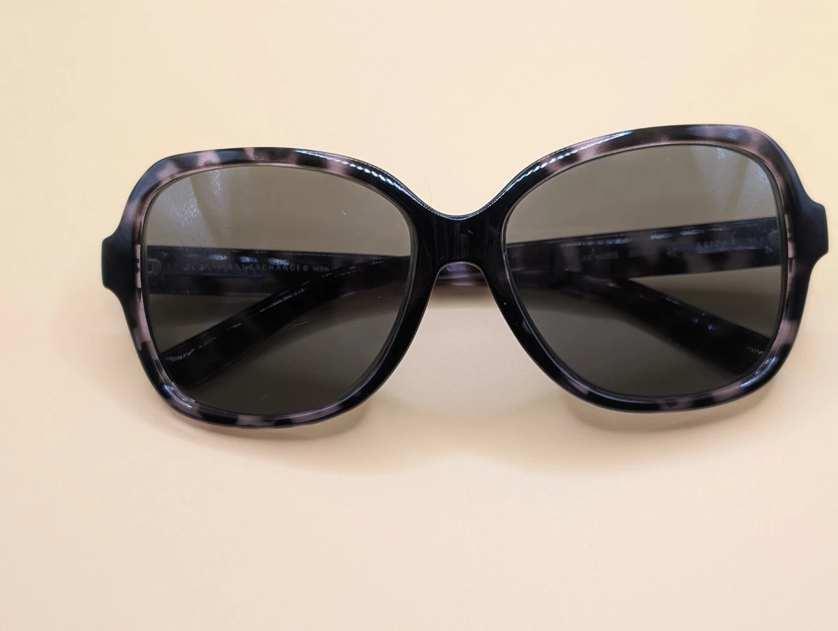 Armani Exchange Womens Brown Gradient Oversized Butterfly Sunglasses AX025/N/S Armani Exchange Women Gradient Brown Lens Butterfly  main image 4