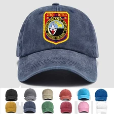 Custom Embroidered Hat Naval Shipyard Hunters Point, California, Veteran Cap