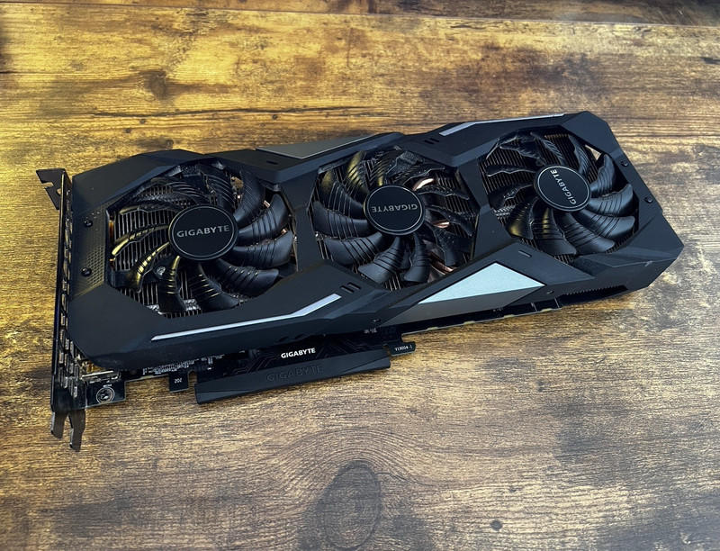 GIGABYTE NVIDIA GeForce GTX 1660 Triple-Fan Graphics Card Fan+Heatsink