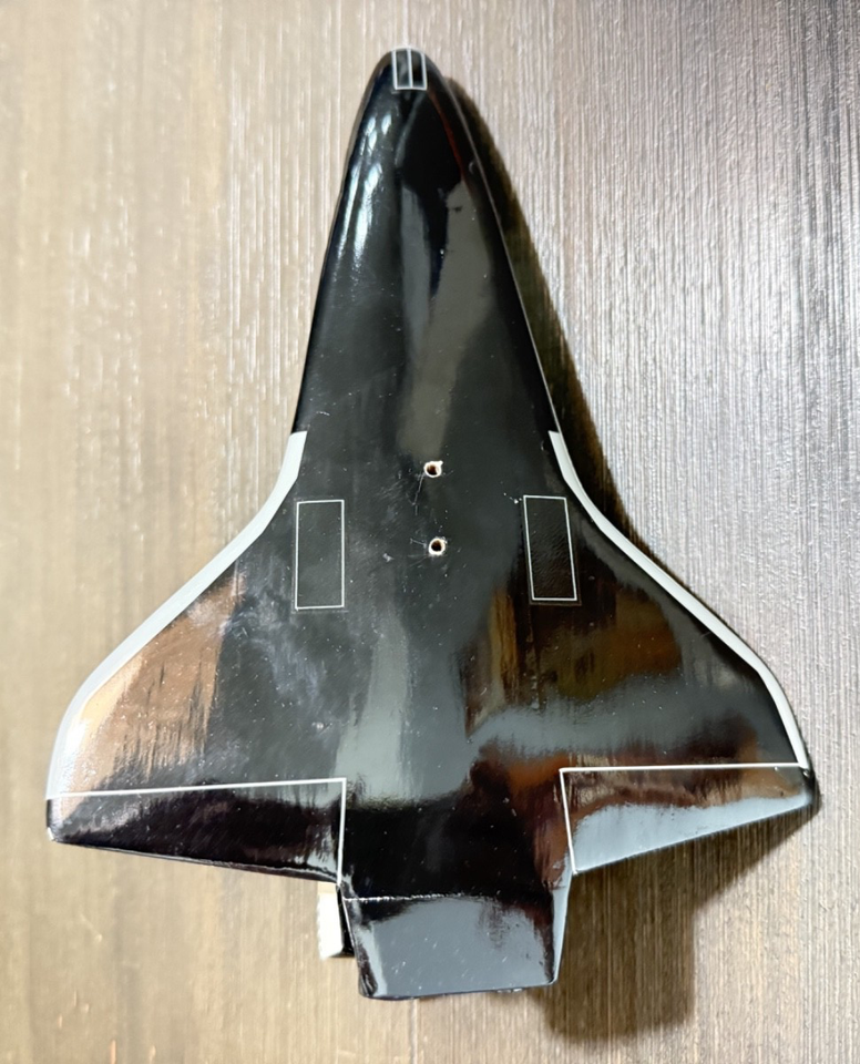 Space Shuttle Plane Mahogany Wood Scale Model Desk Airplane Aircraft ...