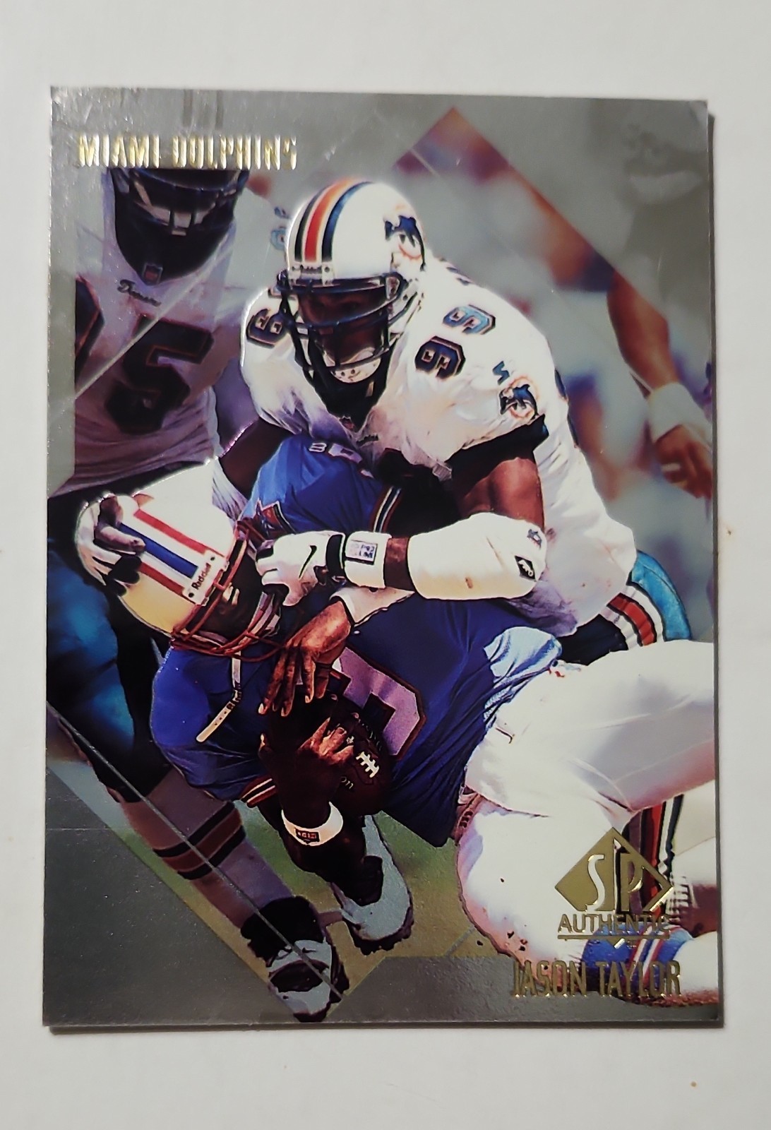 1997 SP Authentic - Jason Taylor #116 (RC)