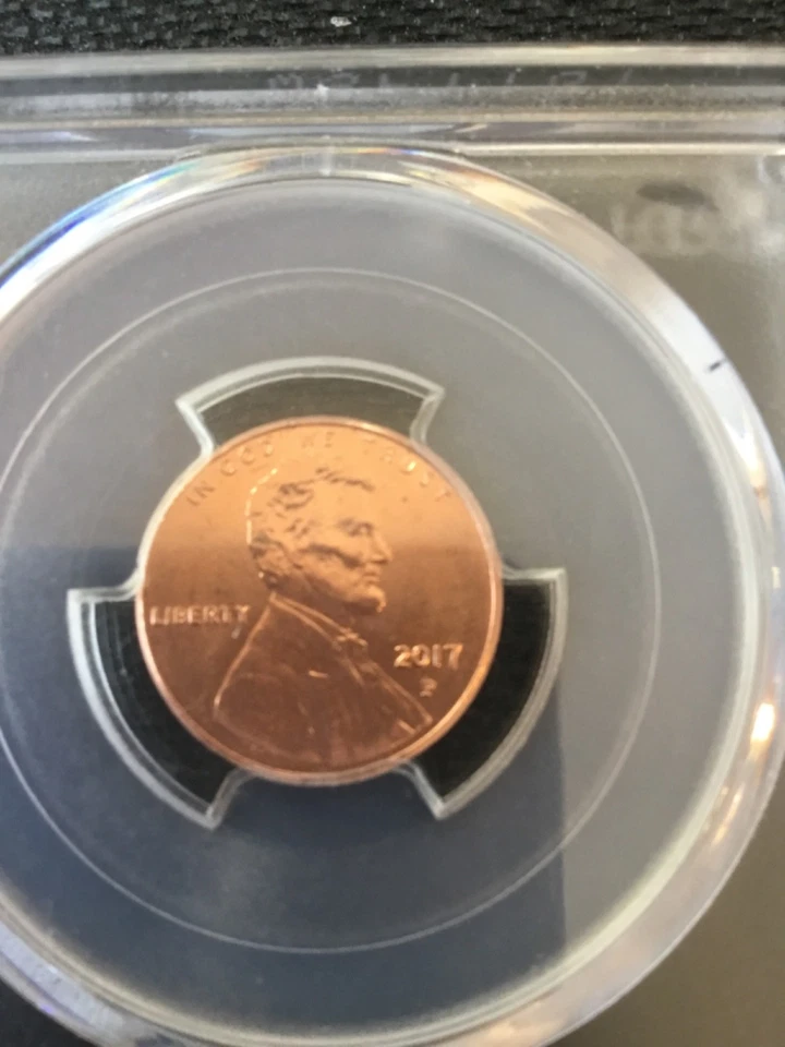 2017 p lincoln cent pcgs gem bu denver ana 1 of 250 - Image 2 of 4