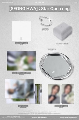 ATEEZ SEONGHWA 2025 BIRTHDAY MD : Star Open ring | eBay