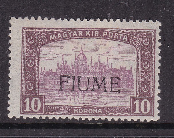 FIUME( ITALY) ^^^1918  RARER  sc#20a  hinged   CLASSIC$475.00#xx dco 4348fiumex