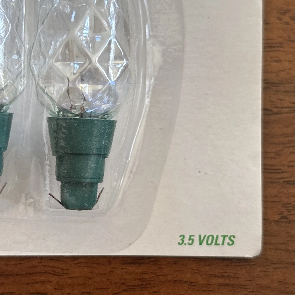 GE lighting accessories C6 Rare Clear crystal three pack replacement bulbs - Image 3 of 4