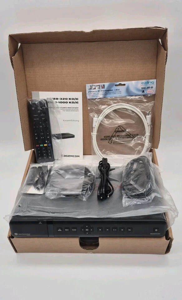 Sagemcom RCI88-320 Digitaler HD-Video-Festplatten-Recorder Kabel Deutschland NEU - Bild 3 von 4
