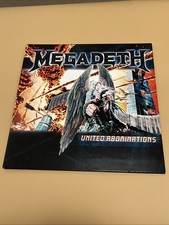 Megadeth – United Abominations - LP Vinyl Record 12" Ultrasonic Cleaned