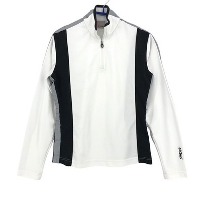 SPYDER Herren 1/4 Reißverschluss Pullover Fleece Größe XS