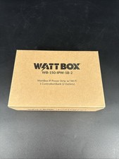 WattBox WB-150-IPW-1B-2 Compact IP Power Conditioner  Rebooter   OvrC-Enabled