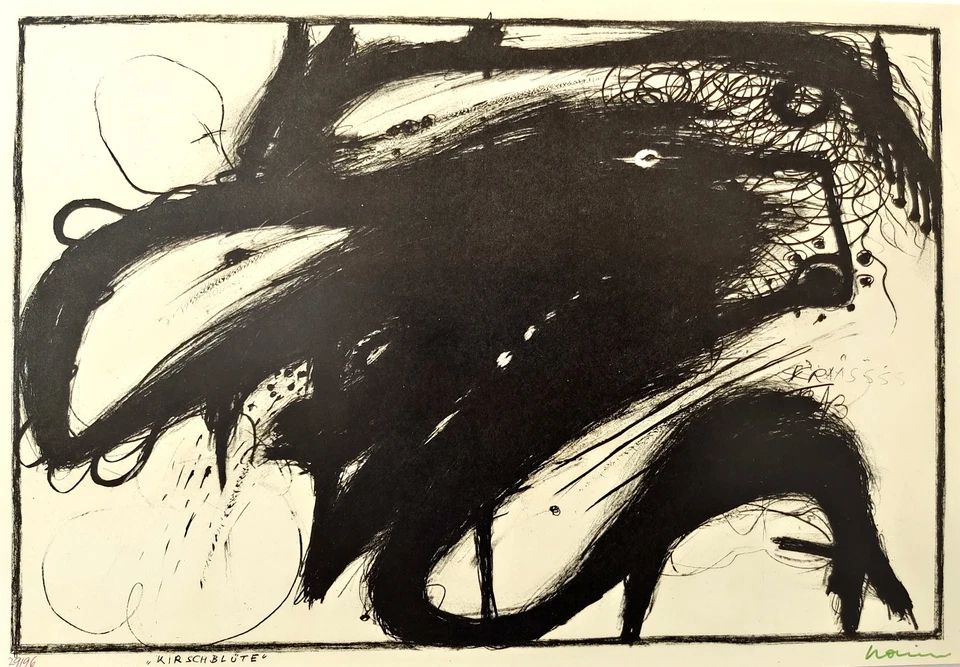 Arnulf Rainer "Kirschblüte (Wahnhall XX) (1967)" - Bild 2 von 2
