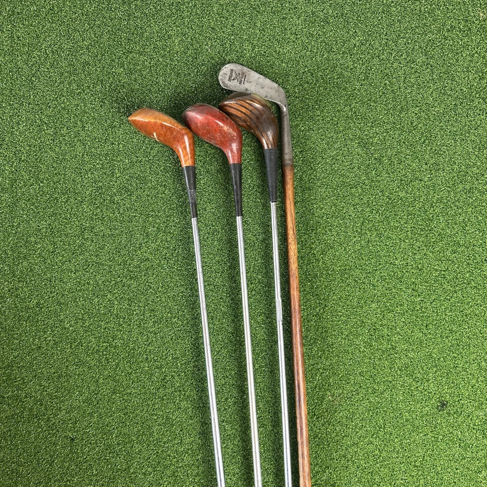 Lote de 4 JUEGO DE MADERAS MacGregor & Tommy Armour 3,3,3 de colección y 5 hierros Foto 2 de 4