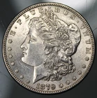 1879 S Morgan Silver Dollar - Choice AU+ !!