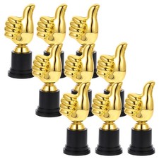  Confezione da 9 Trofei Pollice Alto - Trofei in Plastica come Premio per