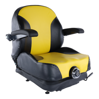 Yellow Black Zero Turn Mower Suspension Seat for John Deere Cub