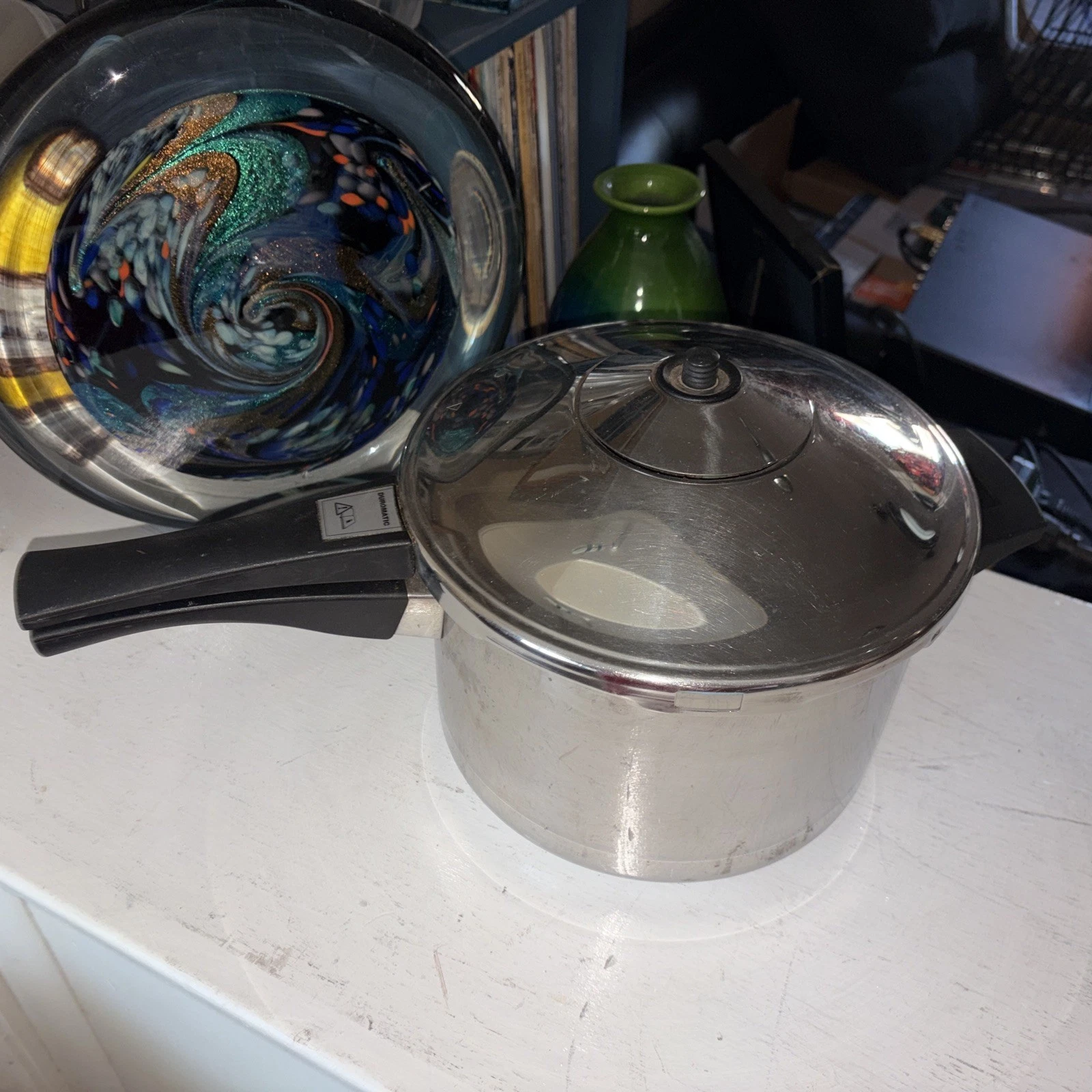 Kuhn Rikon Duromatic Swiss Stainless Pressure Cooker 3342 Inox