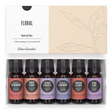 Edens Garden Floral Essential Oils 6 Set 100 Pure 10 Ml/ 6 Pack SET FLORAL6