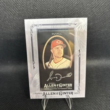 2017 Topps Allen Ginter X Adam Duvall Framed Silver Ink Auto