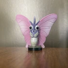 TOMY Vintage Venomoth Pokémon Mini Figure Nintendo 1999 90s Toy