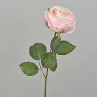 Artplants Kunstrose Finakas, Rosa, 65Cm