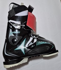Atomic Live Fit 70 Womens Ski Boots Size 26-26.5 Black Teal Wmns 10 Rare