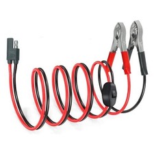 8FT/2.5M 16AWG SAE to Alligator Clips Wire Harness with OnOff Switch, 12 1 Pack