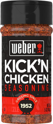 Weber Kick'N Chicken Seasoning, 5 Oz (Pack of 6)