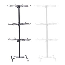 3 Level Display Rack with Rotating Feature Jewelry Display Fixture Display Stand