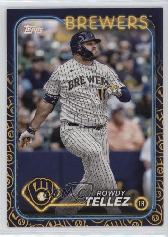 2024 Topps Series 1 Team Color Border Rowdy Tellez #343