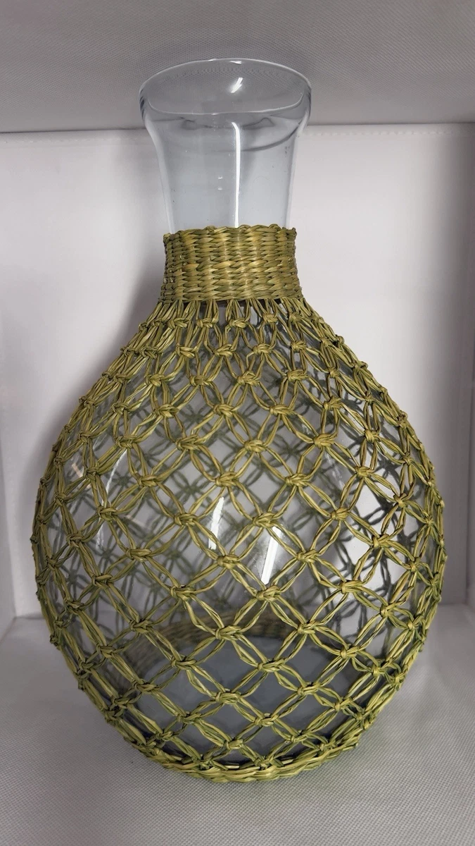 藤编花瓶| eBay
